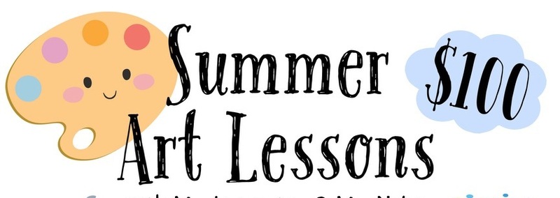 Summer Art Lessons $100
